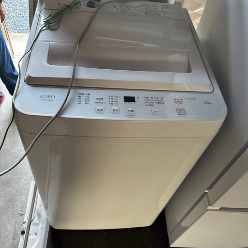 ヤマダ電機 YWM-T55LW 2026年製 5.5kg 送風 乾燥機能付き