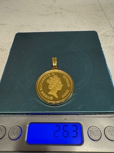 K18/K24ツバルホースコイン1/2oz　喜平もあります