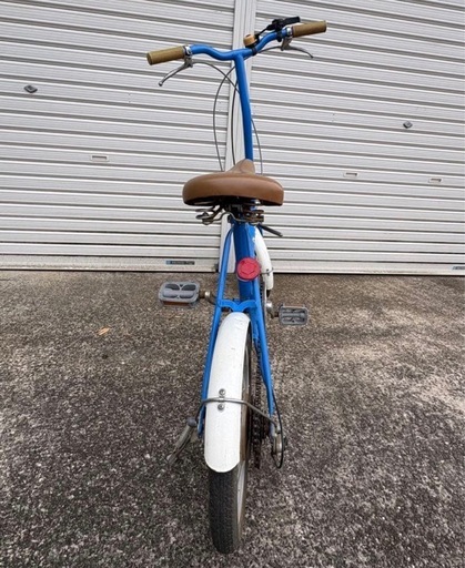 【売ります】折りたたみ自転車【中古】 折りたたみ自転車ギア付き (しましま) 葛西の折りたたみ自転車の中古