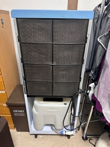  静岡製機 業務用 気化式冷風機 スイング機能付 RKF405 AC100V 1台 空調機器 エアコン クーラー