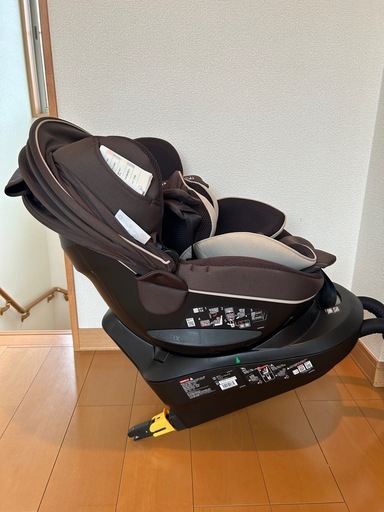 チャイルドシート カーメイト エールベベ クルット5i グランス　アイソフィックス isofix