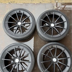 WORKホイール22インチ　9.5J 265.30扁平タイヤ　SION 世界に5セット限定ホイールの画像