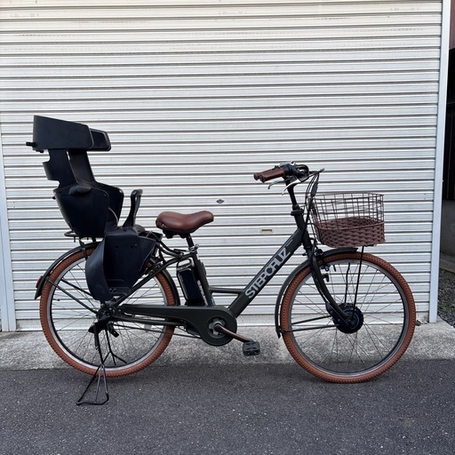 完成しました❣️ステップクルーズ子供乗せ自転車お買い物通学にも