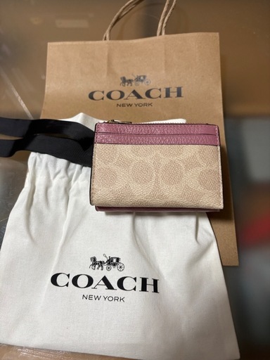 ※新品未使用　COACH（コーチ）三つ折り財布