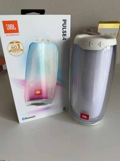 JBL PULSE 4 Bluetoothスピーカー ホワイト JBL Pulse 4 Portable Bluetooth Speaker - White – C2 Wireless