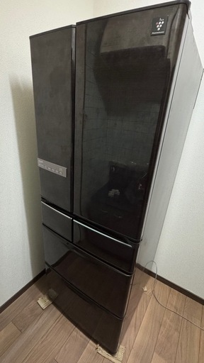 SHARP 6ドア冷蔵庫 2012年製 SJ-XF44W-N シャープ ノンフロン冷凍冷蔵庫 SJ-XF44W-N 6ドア 440L 2012年製