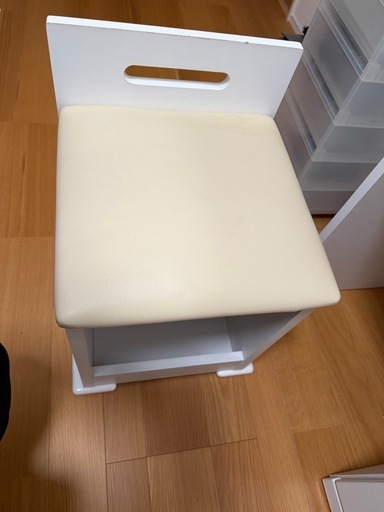 テーブル 化粧台 メイクテーブル 鏡台 収納ドレッサー メイク収納 シンプルな白いドレッサー