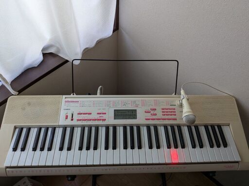 CASIO 光ナビゲーション 電子キーボード LK-121 (チョコ) 四街道の電子