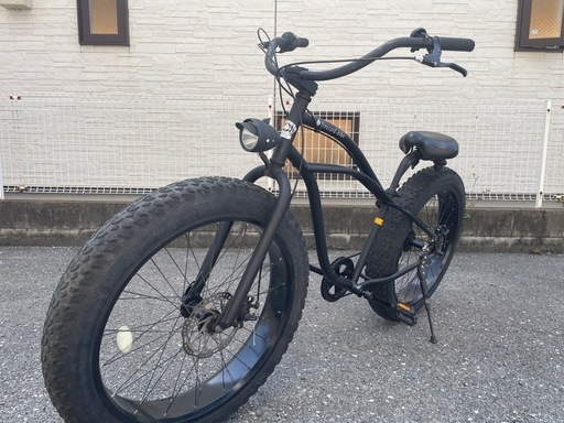 中古ビーチサイクル 未使用中古自転車】街中クルージング自転車「ビーチクルーザー」再入荷