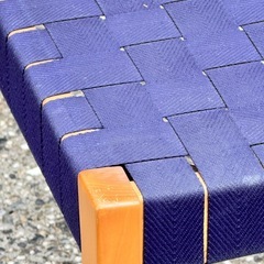 ★ ウェビングチェア（Webbing Chair ）★ ネイビーカラーの画像