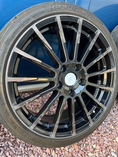 215/40R18 タイヤホイール4本セット 18インチ 7.5J インセット+53 