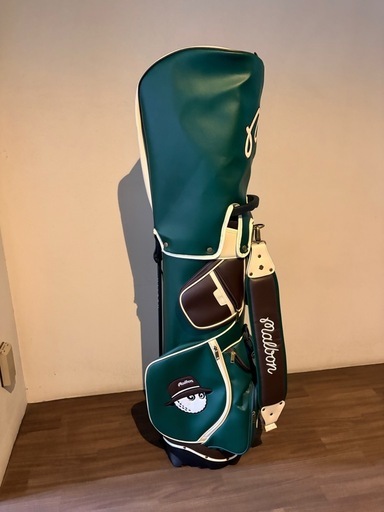 新品未使用　malbon Golf キャディバッグ　スタンドバック