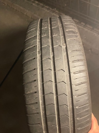 165／55R15 アルミホイールタイヤ4本　タイヤ2025年製　バリ山　