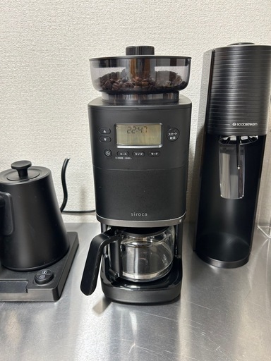 シロカ（siroca）の「コーン式全自動コーヒーメーカー カフェばこPRO」