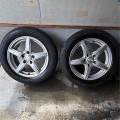 205/60R16 夏 タイヤ　アルミホイール　4本 セット　　の画像