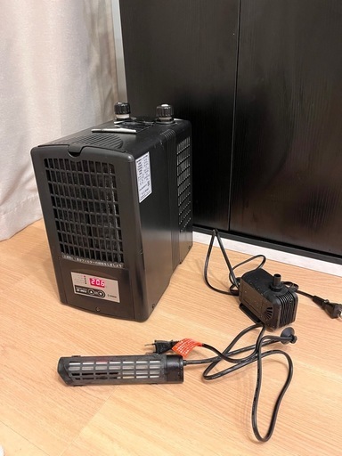 水槽 クーラー zc-100α ポンプ、ヒーター、セット