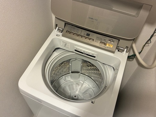 【Panasonic】全自動洗濯機 NA-FA80H3 8kg インバーター搭載 泡洗浄・エコナビ｜2016年製・ヤマダリユース購入・