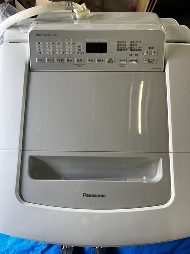 5/10処分予定！早い者勝ちPanasonic洗濯乾燥機 8kg 美品 