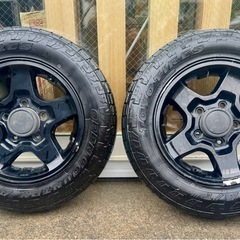 ジムニー純正ホイール４本　OPEN COUNTRY AT 175/80R16の画像