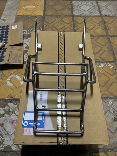 Z400FX 一品物　ツーリングキャリア　ハンドメイド　GN125