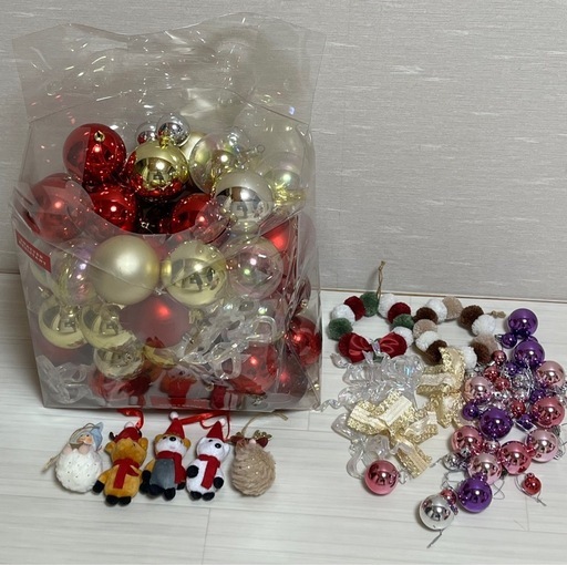 【コストコ】クリスマスツリーオーナメント