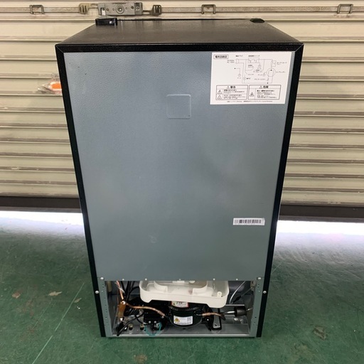 美品 冷蔵庫 87L PRC-B092D-B アイリスオーヤマ ブラック