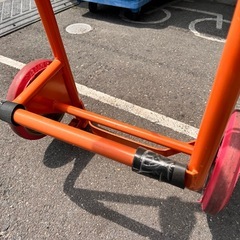 トラスコ TRUSCO ドラム缶運搬車 300kg ドラム缶キャリー 台車 ドラム缶 【11159885】の画像