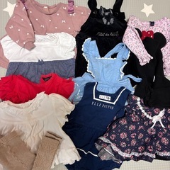 ８０　女の子服　10着まとめ（+タイツ）の画像