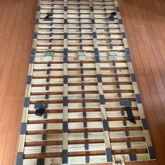 布団が干せる　すのこ　シングルサイズ　ニトリ の画像