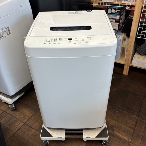 アイリスオーヤマ IAW-T504 長野県松本市 全自動洗濯機 5.0kg IAW-T504-W アイリスオーヤマ 洗濯機 540×535