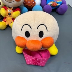 アンパンマン　コキンちゃん　バイキンマン　　　ぬいぐるみの画像