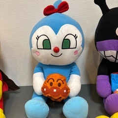 アンパンマン　コキンちゃん　バイキンマン　　　ぬいぐるみの画像