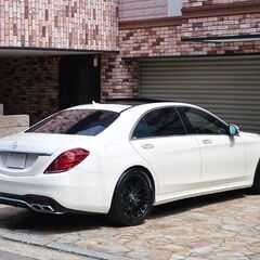 検査9年1月S550ロング AMGスポーツPKG/後期S560仕様/ECUチューニング500PS/バブリング/ロルフハルトゲ鍛造20インチ/ブルメスター/ナビ/地デジの画像
