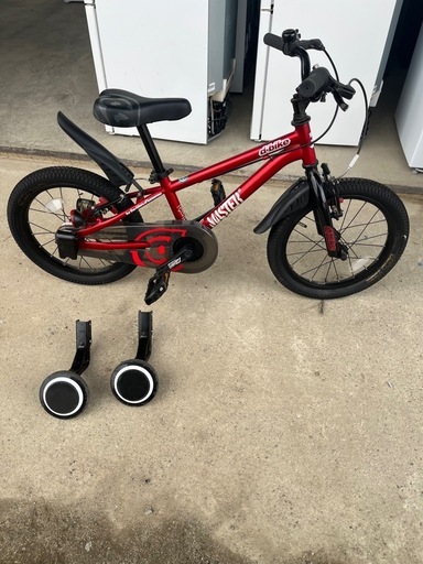最終値下げ　D-Bike Master プラス 14 子供用自転車　補助輪付き