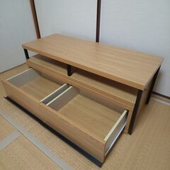テレビ台スライド式103cm～最大195cm前後(幅39cm)の画像