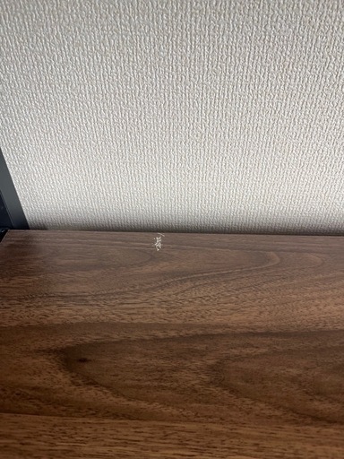 ニトリ 突っ張り壁面収納Nポルダ(幅80cm ミドルブラウン)