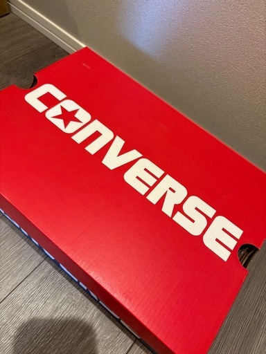 コンバース厚底スニーカー　ミストグレイ