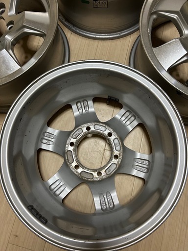 Weds WINSNER 16インチ アルミホイール 4本セット 16×7JJ 6穴 PCD139.7 MADE IN TAIWAN 