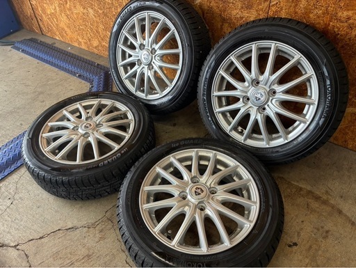 155/65R14?YOKOHAMAタイヤiG50プラス?14×4.5J⭐️4H×pcd100⭐️インセット45⭐️軽自動車サイズ?