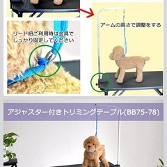 トリミング台　　美品の画像