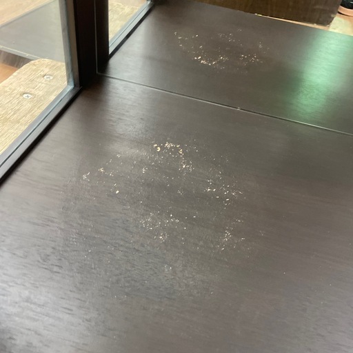 ☆ドリーム荒牧店☆ジモティー割引有☆【クリーニング済】モリタインテリア/ガラスコレクションケース/現状販売