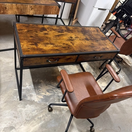 　④ 　オシャレ　机　美品　椅子　セット