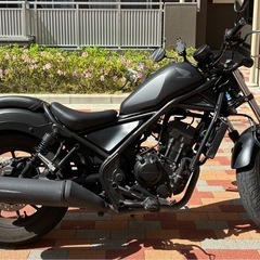 早い者勝ち レブル250 S Edition 2022 マットブラック 実働 の画像