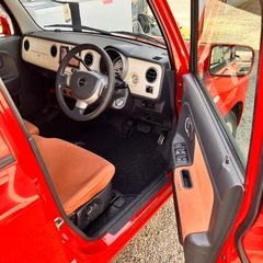 スズキ アルトラパン レッド 岡山市東区の画像