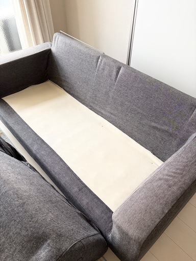 (受渡し予定者決定)無印良品 ダウンフェザー ソファ & ヘッドレスト MUJI (無印良品) - MUJI 無印良品 ダウンフェザー レザーソファー 3