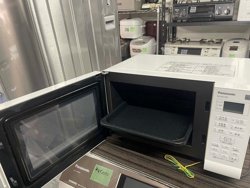 ★ジモティ割あり★ Panasonic オーブンレンジ NE-MS15E8-KW  21年製 動作確認／クリーニング済み SJ4537 パ配送可能保証付き ナソニック オーブンレンジ keyword エレック