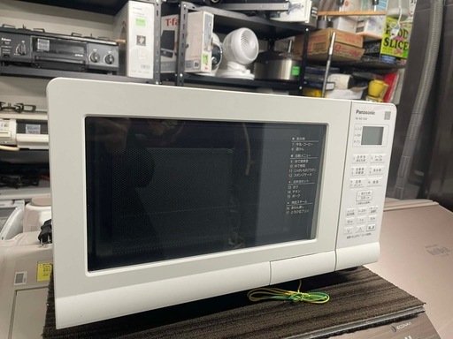 ★ジモティ割あり★ Panasonic オーブンレンジ NE-MS15E8-KW  21年製 動作確認／クリーニング済み SJ4537 パ配送可能保証付き ナソニック オーブンレンジ keyword エレック