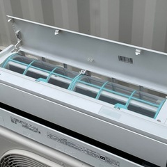 取付け可 ! ! ◇東芝 エアコン 14畳用 2019年製 プラズマ空清 マジック洗浄 ecoモード100V　RAS-G221M 洗浄済み ! 保証付 ! 取り外し無料 ! !の画像