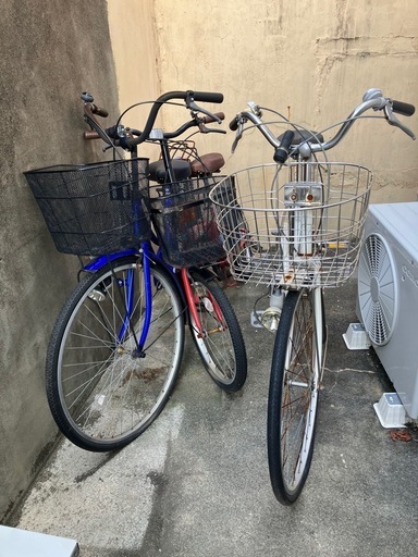 自転車３台(要メンテナンス)