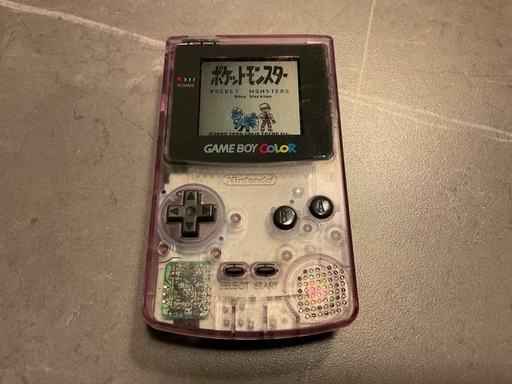 動作確認済み　ゲームボーイカラー本体のみ